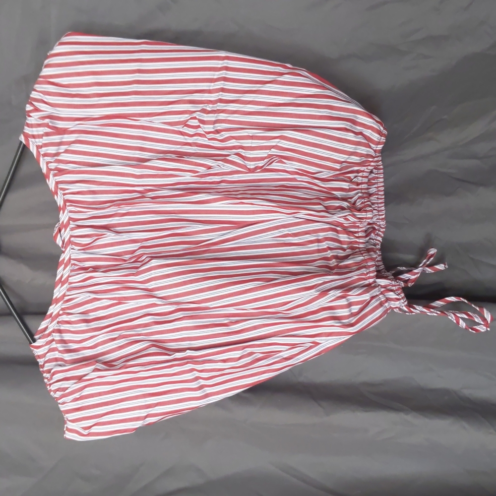 Zara Women's Shirt, Color: Red/White/Blue, Size:XS